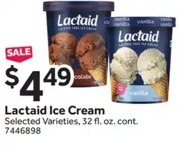 Stop&Shop Lactaid Ice Cream offer