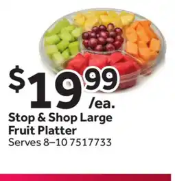 Stop&Shop Stop & Shop Large Fruit Platter offer