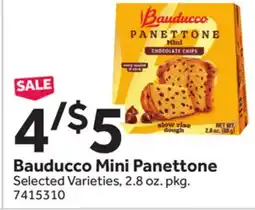 Stop&Shop Bauducco Mini Panettone offer
