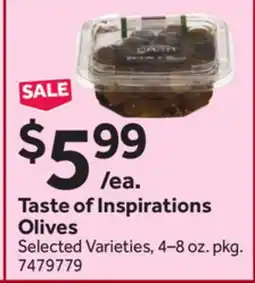 Stop&Shop Taste of Inspirations Olives offer