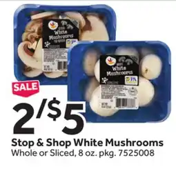 Stop&Shop Stop & Shop White Mushrooms offer
