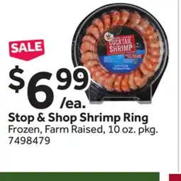 Stop&Shop Stop & Shop Shrimp Ring offer