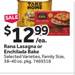 Stop&Shop Rana Lasagna or Enchilada Bake offer