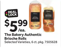 Stop&Shop The Bakery Authentic Brioche Rolls offer