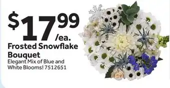 Stop&Shop Frosted Snowflake Bouquet offer