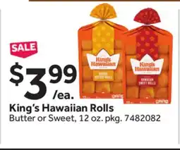 Stop&Shop King's Hawaiian Rolls offer