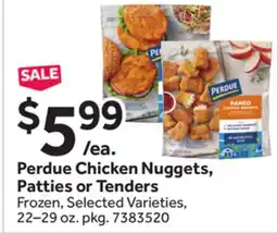 Stop&Shop Perdue Chicken Nuggets, Patties or Tenders offer