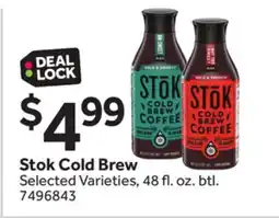 Stop&Shop Stok Cold Brew offer