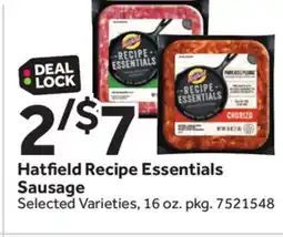 Stop&Shop Hatfield Recipe Essentials Sausage offer