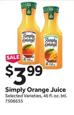 Stop&Shop Simply Orange Juice offer