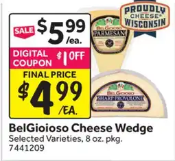 Stop&Shop BelGioioso Cheese Wedge offer