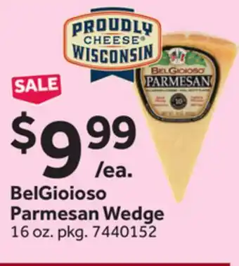 Stop&Shop BelGioioso Parmesan Wedge offer