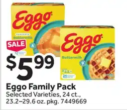 Stop&Shop Eggo Family Pack offer
