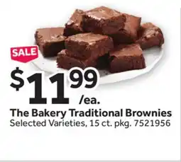 Stop&Shop The Bakery Traditional Brownies offer