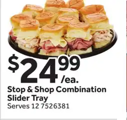 Stop&Shop Stop & Shop Combination Slider Tray offer
