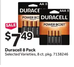 Stop&Shop Duracell 8 Pack offer