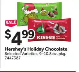 Stop&Shop Hershey's Holiday Chocolate offer