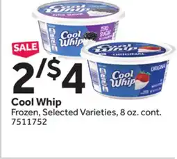 Stop&Shop Cool Whip offer