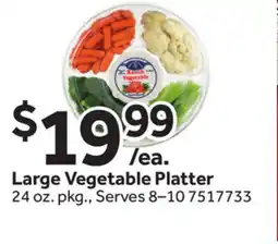Stop&Shop Large Vegetable Platter offer