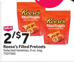 Stop&Shop Reese's Filled Pretzels offer