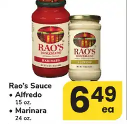 ACME Rao's Sauce offer