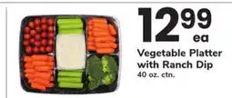 ACME Vegetable Platter with Ranch Dip offer