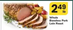 ACME Whole Boneless Pork Loin Roast offer