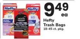 ACME Hefty Trash Bags offer