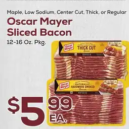 DeCicco & Sons Oscar Mayer Sliced Bacon offer