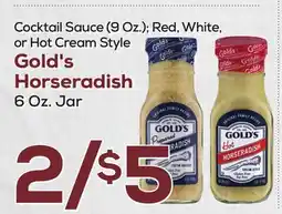 DeCicco & Sons Gold's Horseradish 6 Oz. Jar offer