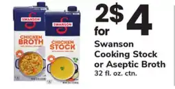 ACME Swanson Cooking Stock or Aseptic Broth offer
