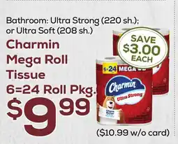 DeCicco & Sons Charmin Mega Roll Tissue offer