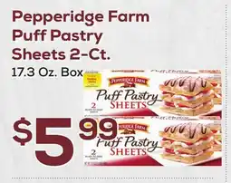 DeCicco & Sons Pepperidge Farm Puff Pastry Sheets offer