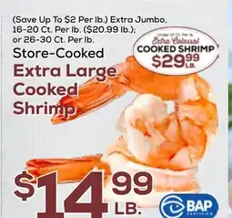 DeCicco & Sons Extra Large Cooked Shrimp offer