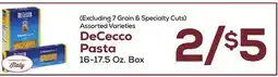 DeCicco & Sons DeCecco Pasta offer