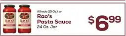 DeCicco & Sons Rao's Pasta Sauce offer
