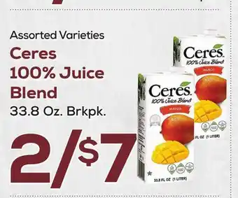 DeCicco & Sons Ceres 100% Juice Blend offer