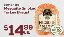 DeCicco & Sons Boar's Head Mesquite Smoked Turkey Breast offer