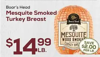 DeCicco & Sons Boar's Head Mesquite Smoked Turkey Breast offer