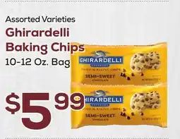 DeCicco & Sons Ghirardelli Baking Chips offer