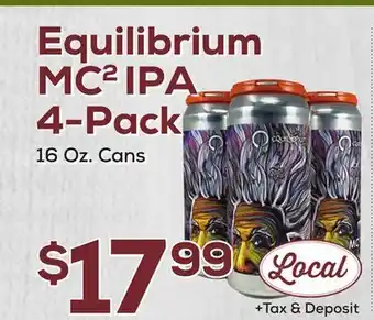 DeCicco & Sons Equilibrium MC 2 IPA 4-Pack offer