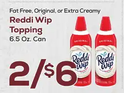 DeCicco & Sons Reddi Wip Topping offer