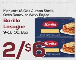 DeCicco & Sons Barilla Lasagne 9-16 Oz. Box offer