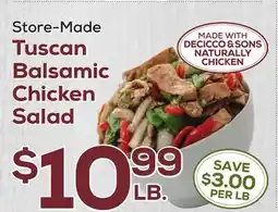 DeCicco & Sons Tuscan Balsamic Chicken Salad offer