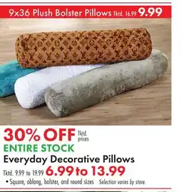 Boscov's Everyday Decorative Pillows offer