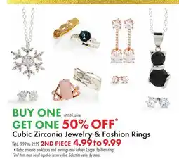 Boscov's Cubic Zirconia Jewelry & Fashion Rings offer