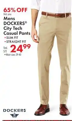 Boscov's Mens DOCKERS City Tech Casual Pants offer