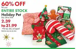 Boscov's Holiday Pet offer