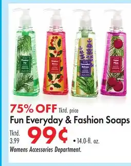 Boscov's Everyday & Fashion Soaps offer