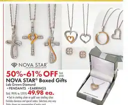 Boscov's NOVA STAR Boxed Gifts offer